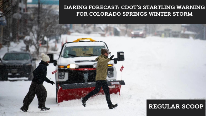 Daring Forecast: CDOT's Startling Warning for Colorado Springs Winter Storm